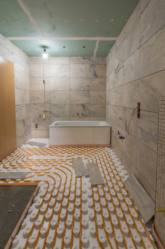 Bathroom with Underfloor Heating