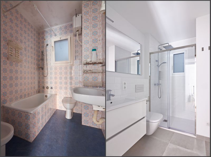 Renovated Shower Spaces